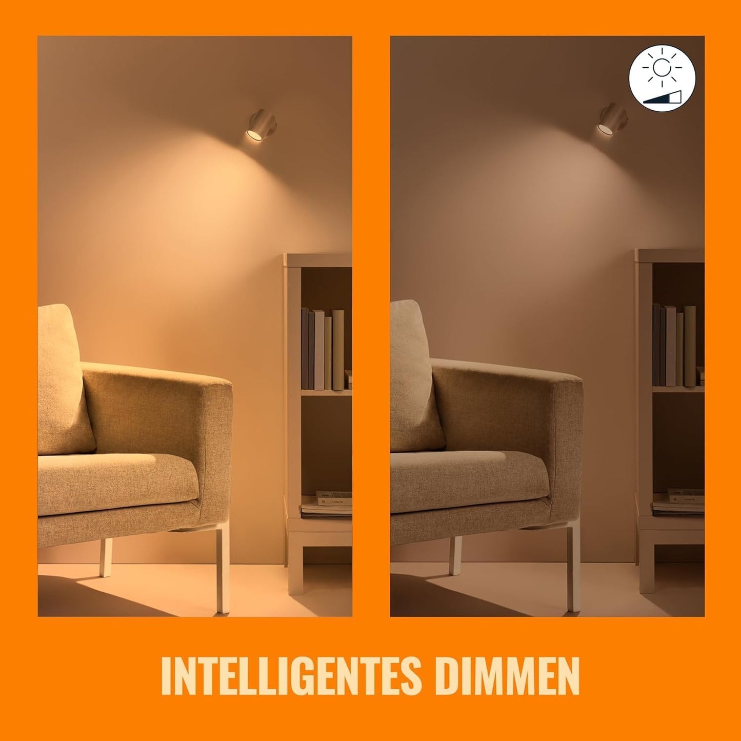 Philips LED Spot Diamond Cut in Weiß 2,2W 180lm 3000K weiß