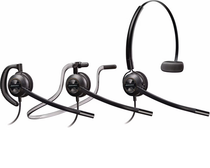 Plantronics - Poly EncorePro HW540 Convertible Mono QD 4 Pin Headset