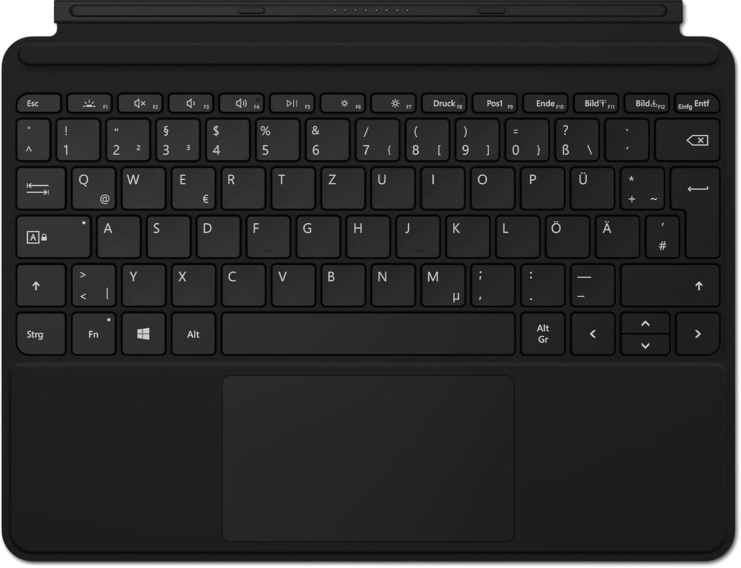 Microsoft Surface Pro Type Cover Deutsche QWERTZ Tastatur für Surface Pro 7