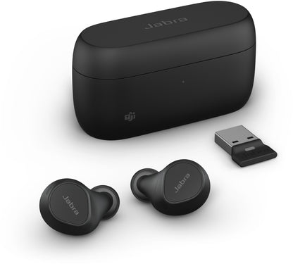 Jabra Evolve2 Buds MS USB-A In-Ear Kopfhörer Link380a Schwarz 20797-999-999