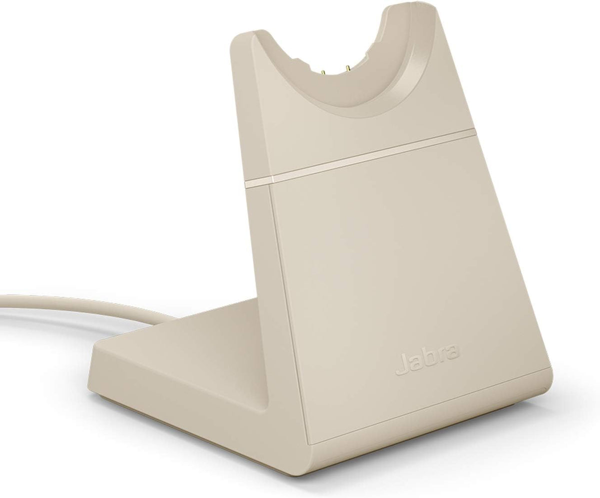 Jabra Evolve2 65 Deskstand USB-A Ladestation Beige 14207-61