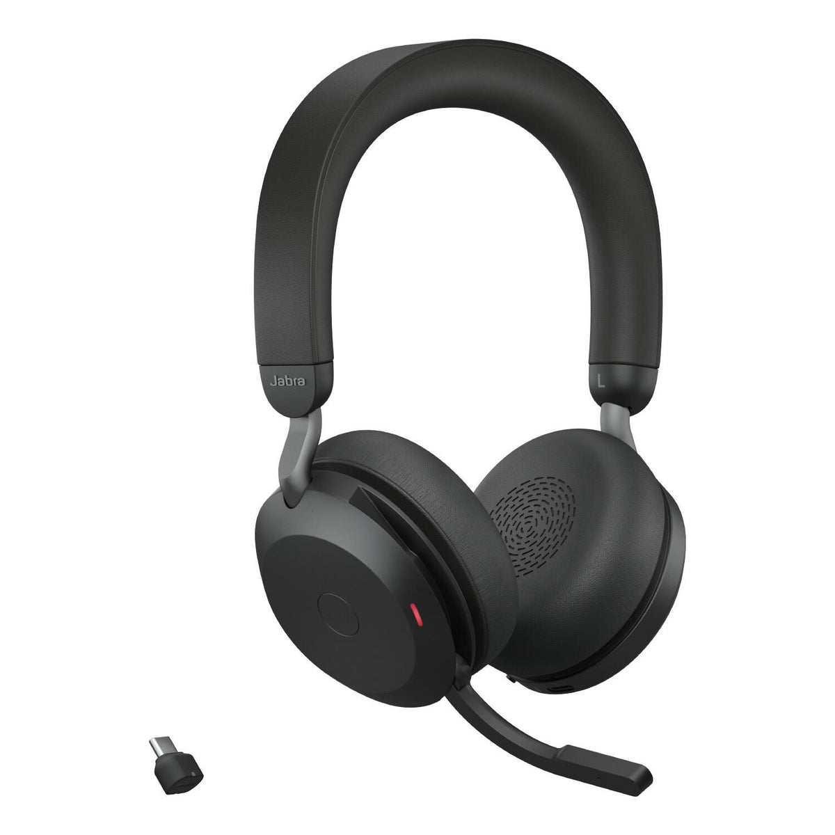 Jabra Evolve2 75 UC Stereo USB-C Headset Link380c Schwarz 27599-989-899