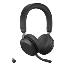 Jabra Evolve2 75 UC Stereo USB-C Headset Link380c Schwarz 27599-989-899