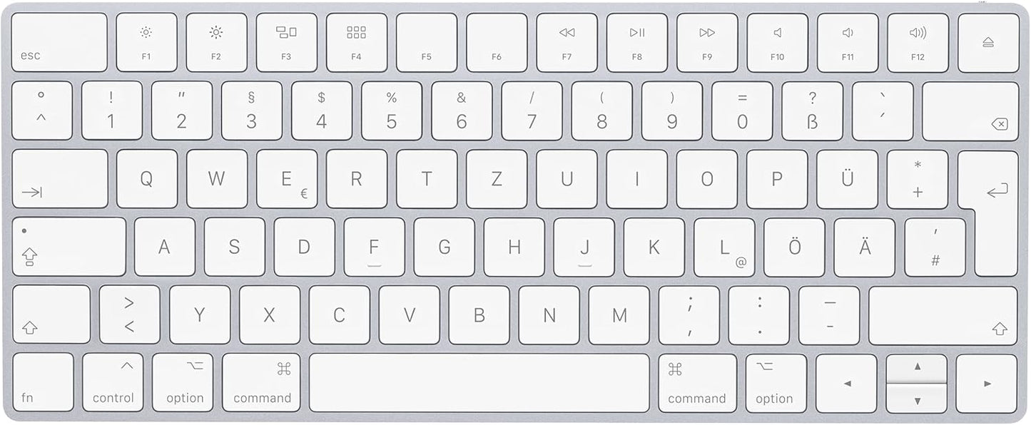 Apple Magic Keyboard MLA22D/A Bluetooth Deutsches Layout Weiß