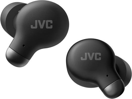 JVC HA-Z250T-B True Wireless Kopfhörer mit aktiver Geräuschunterdrückung, weiche & komfortable Memory Foam Ohrstöpsel, 3 Klangmodi, BT 5.3, 28 Std. Akkulaufzeit, schwarz