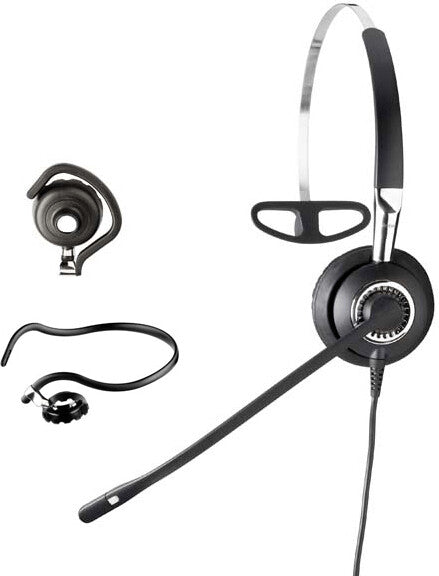 Jabra BIZ 2400 Mono 3 in 1 Headset Schwarz 2406-820-104