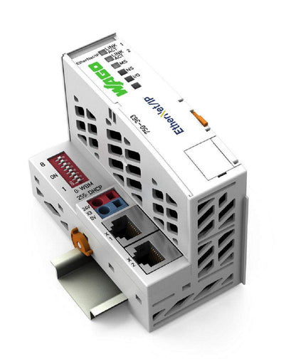 Wago 750-363 Feldbuskoppler EtherNet/IP, 4. generation, Eco, IP20