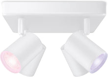 WIZ LED 4er Wand- und Deckenspot Deckenleuchte Wandleuchte weiß 4x 5W