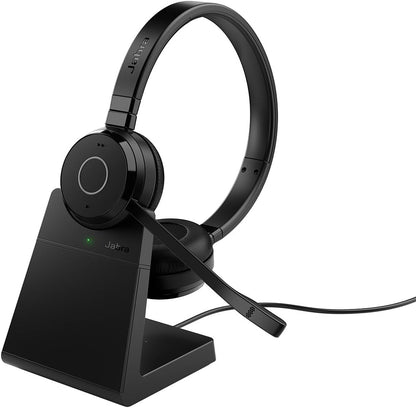 Jabra Evolve 65 TE UC Stereo Headset mit Ladestation 6699-833-499