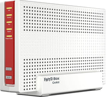 FRITZ!Box 6690 Cable Router für einen Kabelanschluss DOCSIS 3.1-Kabel-Modem, 4x4 Wi-Fi 6 (WLAN AX) mit 4.800 MBit/s (5 GHz) + 1.200 MBit/s (2,4 GHz), 1x 2,5-Gigabit-LAN-Anschluss, USB 3.0, DECT