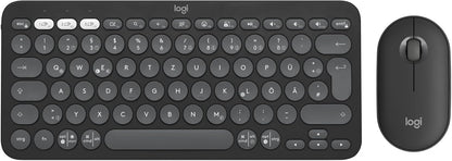 Logitech Pebble 2 Combo for Mac Graphite - Slim Bluetooth-Tastatur und -Maus für Mac 920-012208