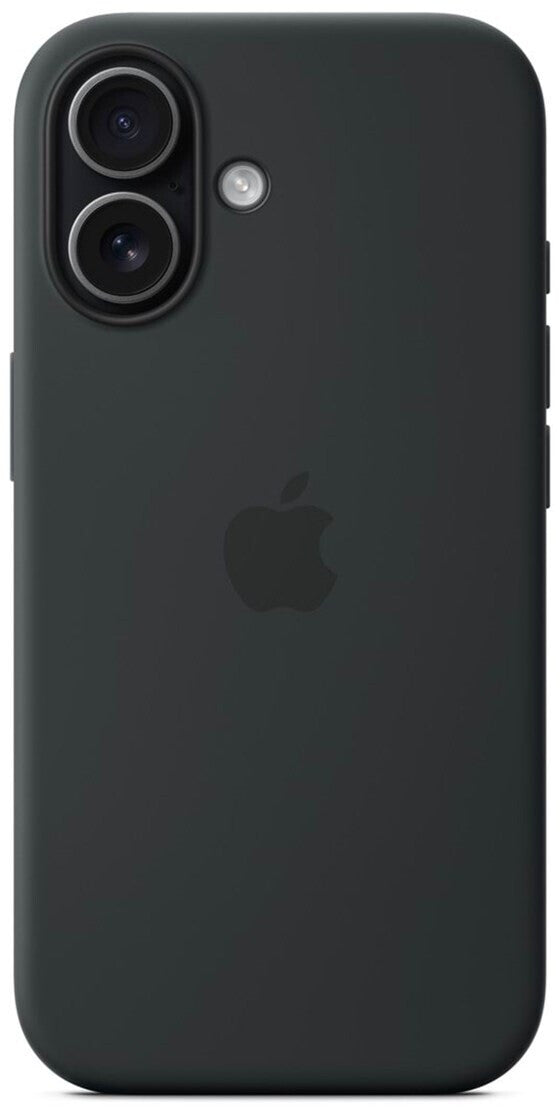 Apple iPhone 17 Silikon Case mit MagSafe - Schwarz