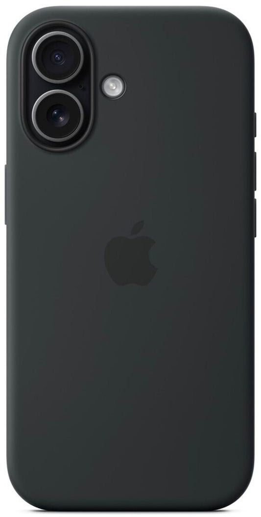 Apple iPhone 17 Silikon Case mit MagSafe - Schwarz