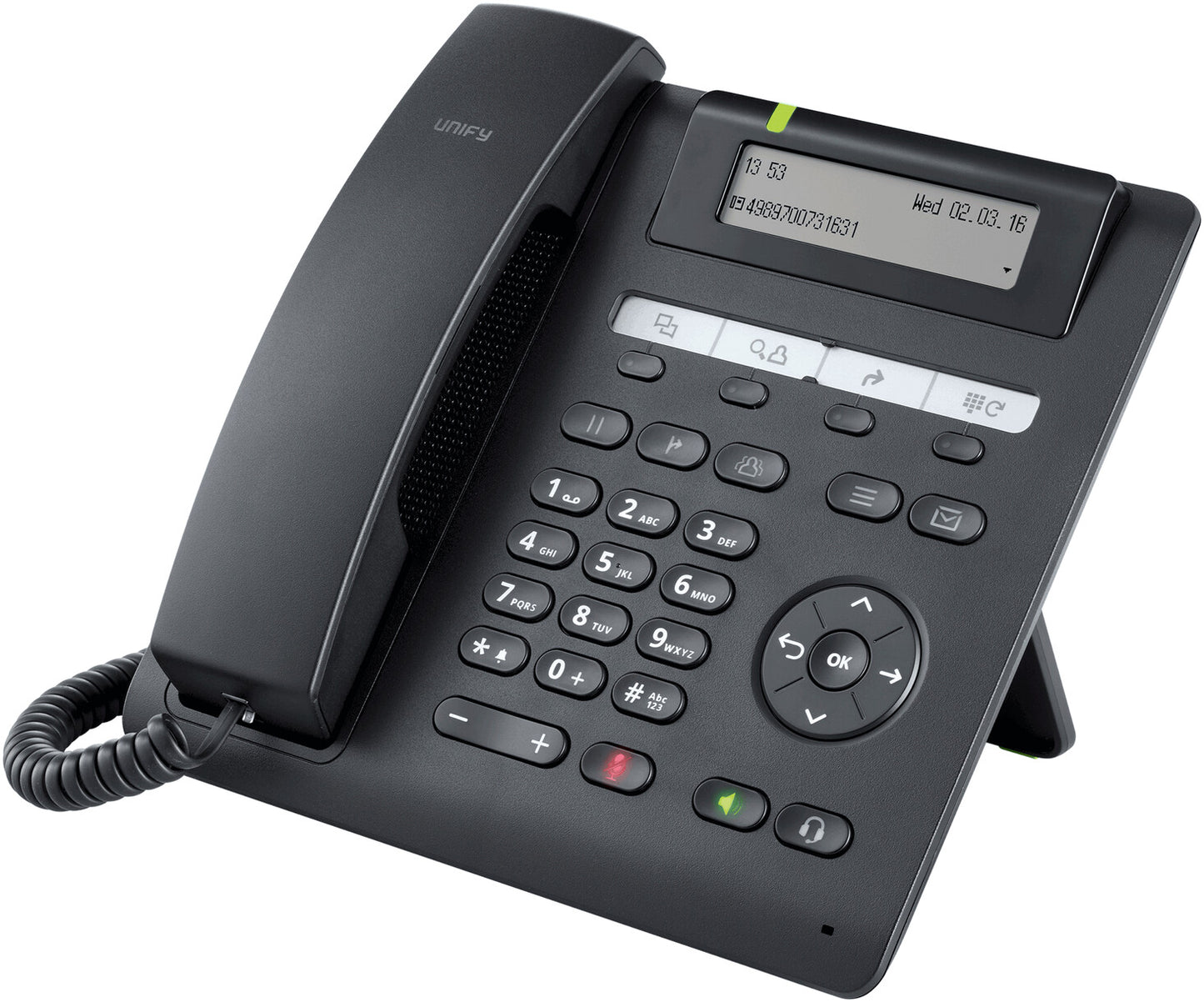 UNIFY OpenScape Telefon Desk Phone CP200 Black L30250-F600-C426