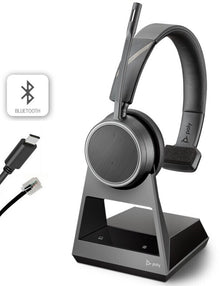 Plantronics Voyager 4210 UC USB-C Headset mit Ladestation