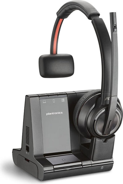 Plantronics Poly Savi W8210-M UC Mono Schwarz 207322-02