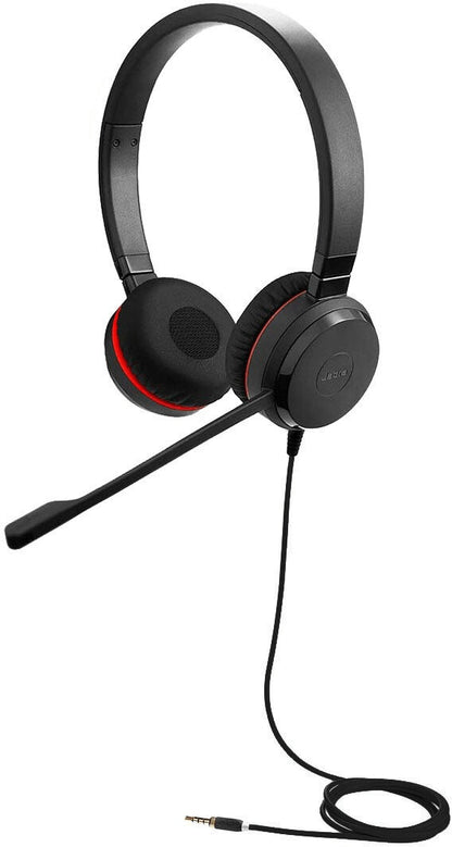Jabra Evolve 30 II Stereo Headset 3,5 mm Klinke ohne LINK/Tasche 14401-21