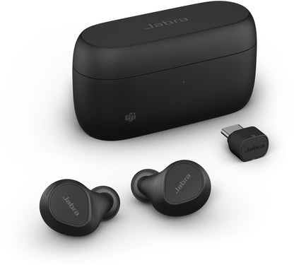 Jabra Evolve2 Buds MS USB-C In-Ear Kopfhörer Link380c Schwarz 20797-999-899