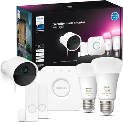Philips - Hue Secure Camera WCA E27 set EU 929003562707