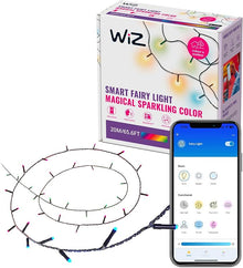 WIZ Smart Fairy Light Color 20m - Lichterkette mit 160 LEDs, 16 Mio. Farben - App Steuerung, 9290041012