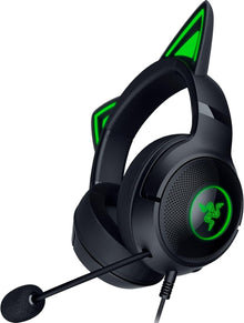 Razer Kraken Kitty V2 Edition Schwarz - Kabelgebundenes RGB USB Gaming Headset