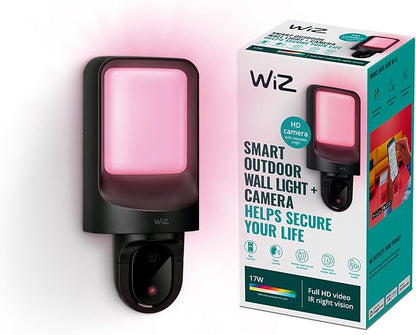 WiZ Outdoor Sicherheitskamera, IR Nachtsicht, Bewegungs- und Geräuscherkennung 9290041112