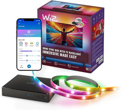 WiZ HDMI Sync Box mit RGBIC LED Strip, 55"–65" Zoll TVs 9290046678