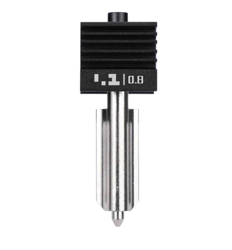 Bambu Lab H2D Hotend Edelstahl 0,8 mm FAH025