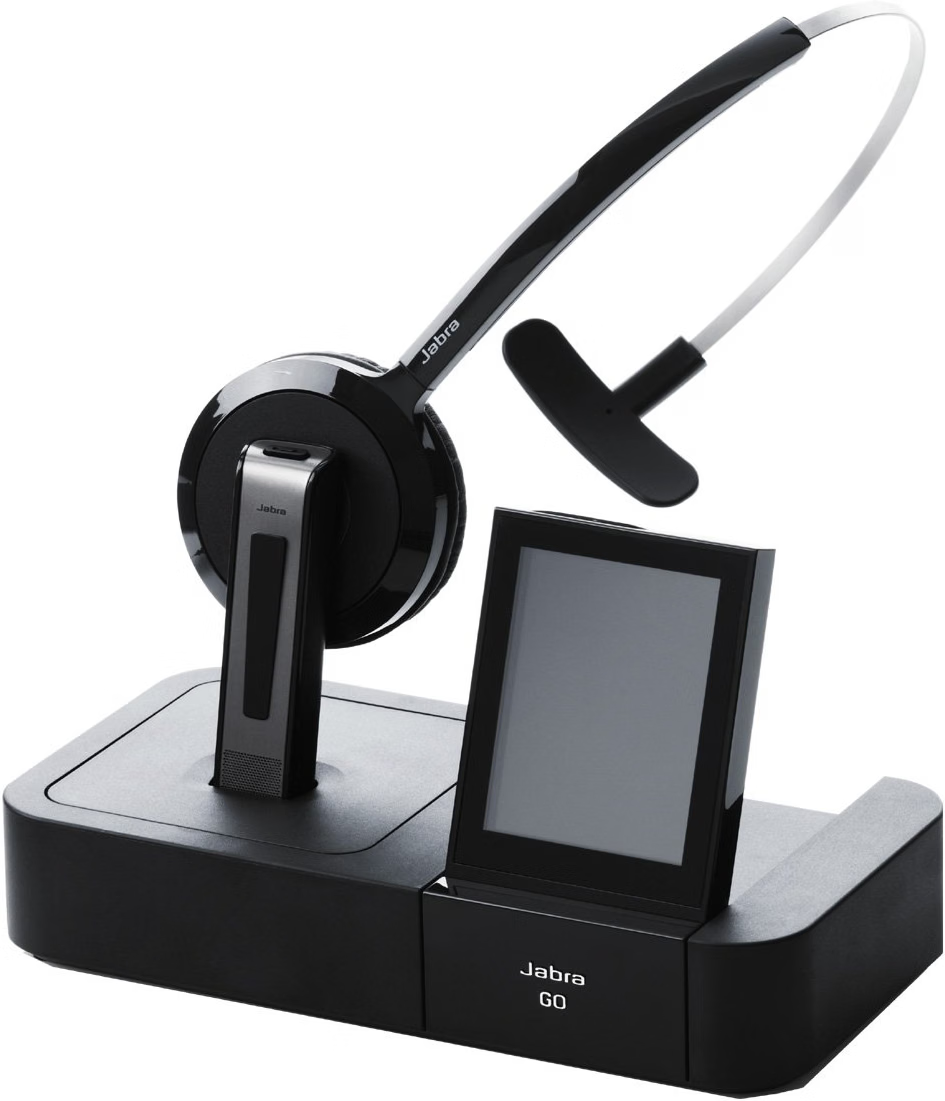 Jabra Go 6470 Mono Headset mit Station 6470-15-207-501