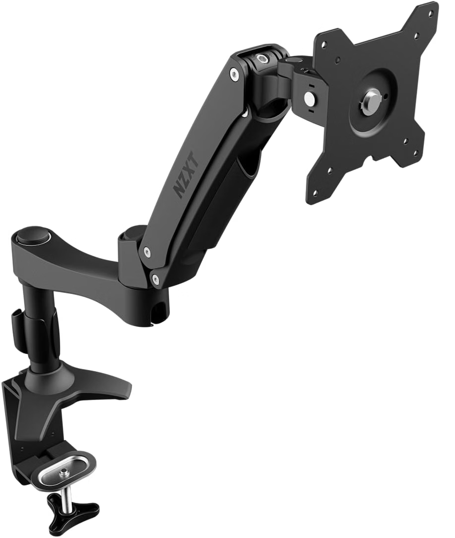 NZXT Monitorarmhalterung, 81,3 cm (32 Zoll), bis 10 kg, Schwarz