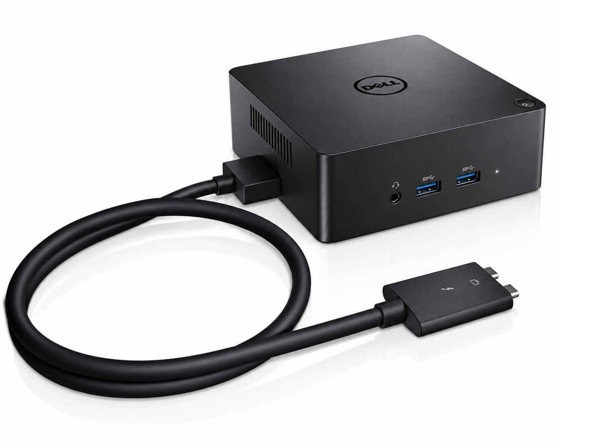 Dell TB18DC Dual USB-C Thunderbolt Dock inkl. 240W Netzteil - Dockingstation für Dell Precision