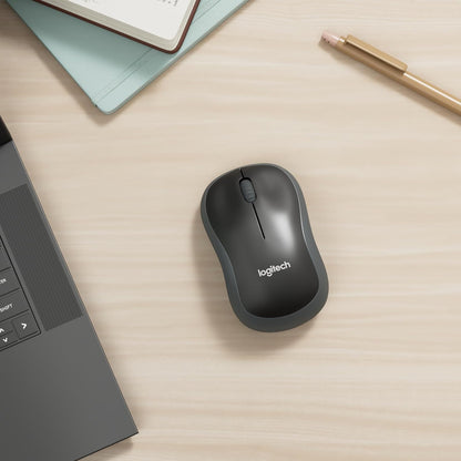 Logitech M185 Kabellose Maus - Grau 910-002238