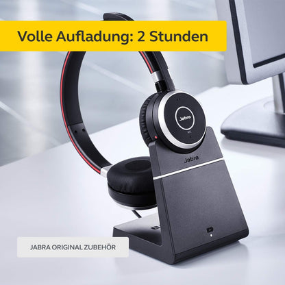 Jabra Evolve 65 / 65 SE Deskstand Ladestation Schwarz E65 14207-39