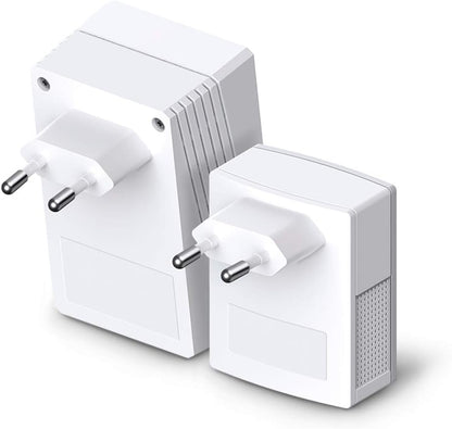 TP-Link WLAN Powerline Adapter Set TL-WPA4220 KIT(600Mbit/s, WLAN 300Mbit/s, Wi-Fi Clone, Fast-Ethernet-LAN, Plug&Play, Kompatibel mit allen HomePlug AV/AV2)
