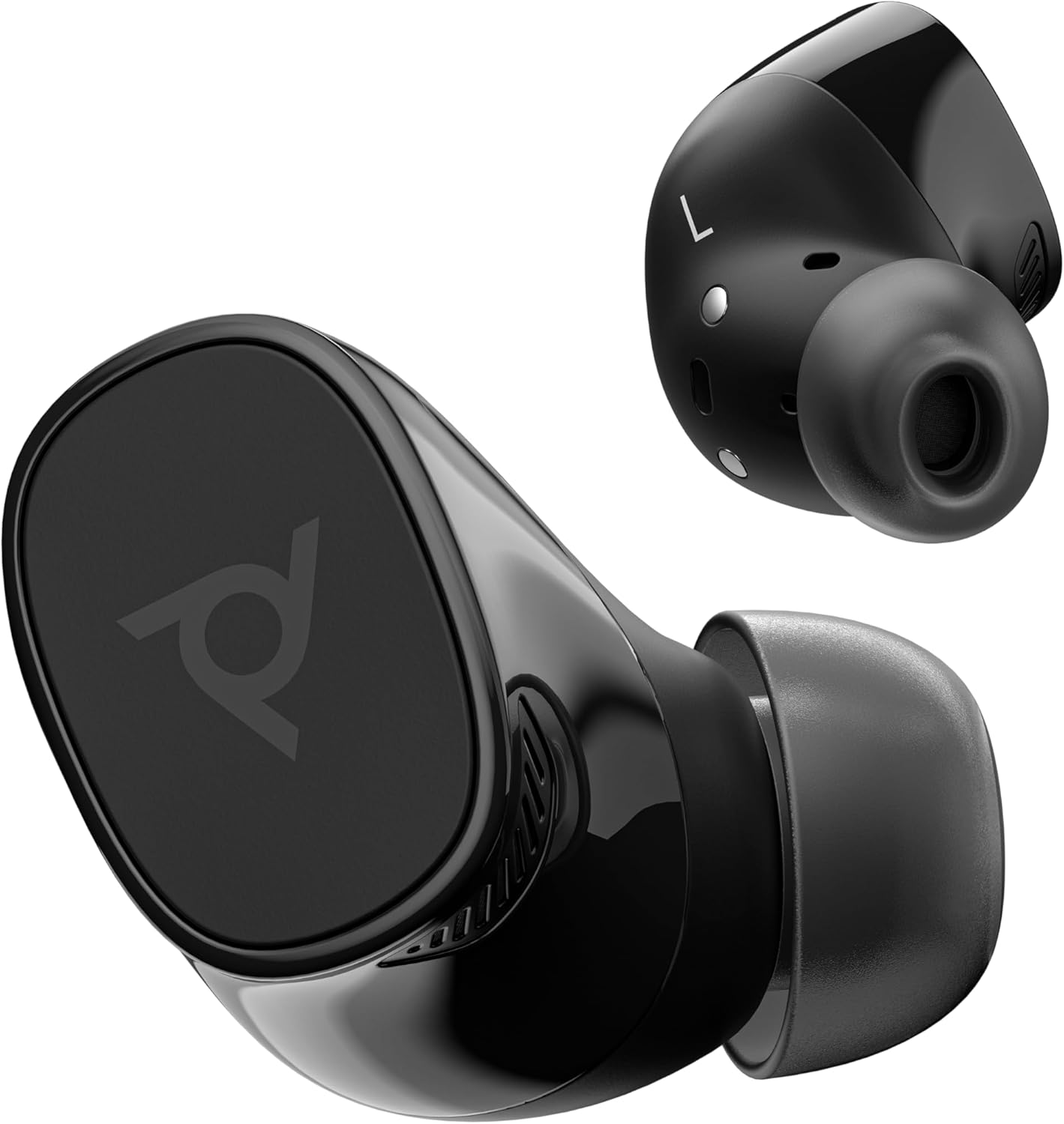Poly Voyager Free 20 - True Wireless-Kopfhörer mit Mikrofon - im Ohr - Bluetooth - aktive Rauschunterdrückung - Schwarz