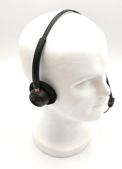 Plantronics EncorePRO HW520V DUO Stereo 4 Pin QD Headset 89436-02