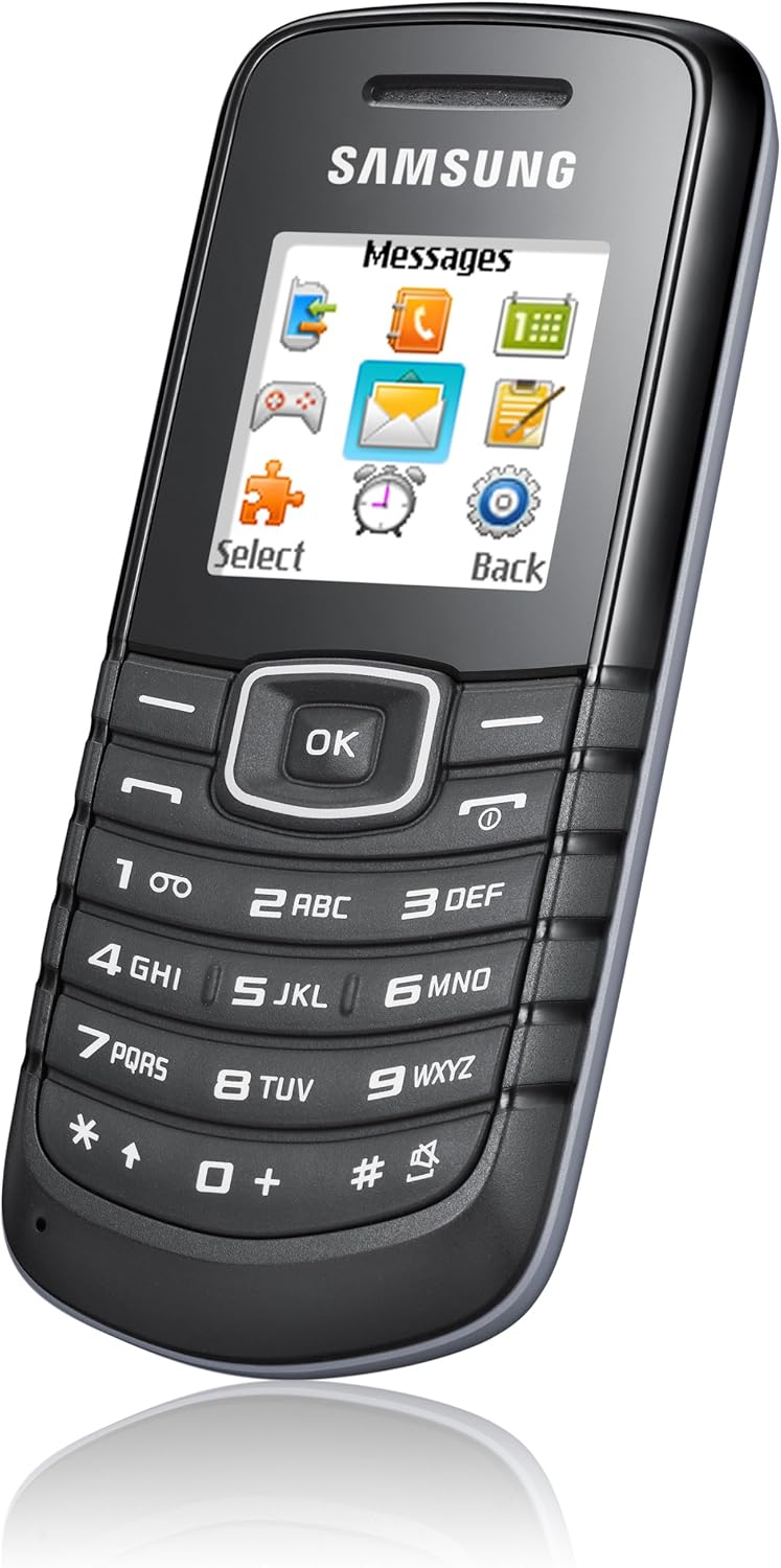 Samsung GT-E1080i Handy - Schwarz GT-E1080ZKIDBT