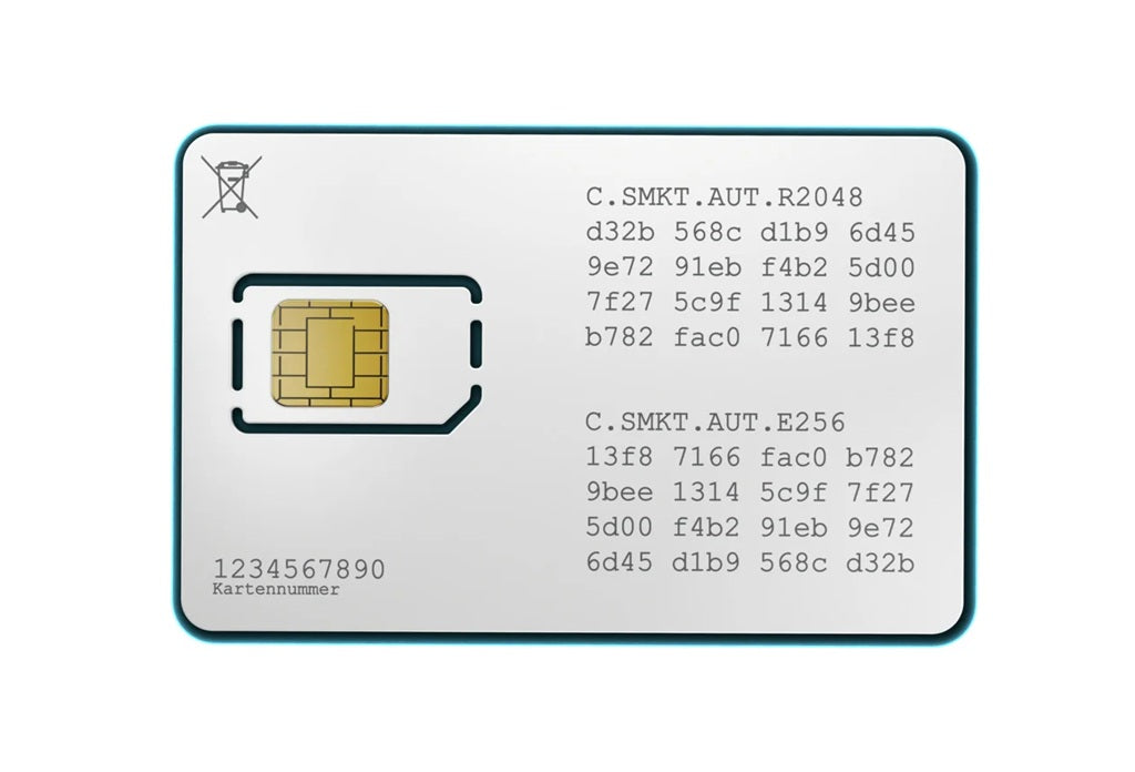 CHERRY gSMC-KT-2.1 ECC-fähige Sicherheitskarte zur Verwendung eines gematik-zugelassenen eHealth Kartenterminals