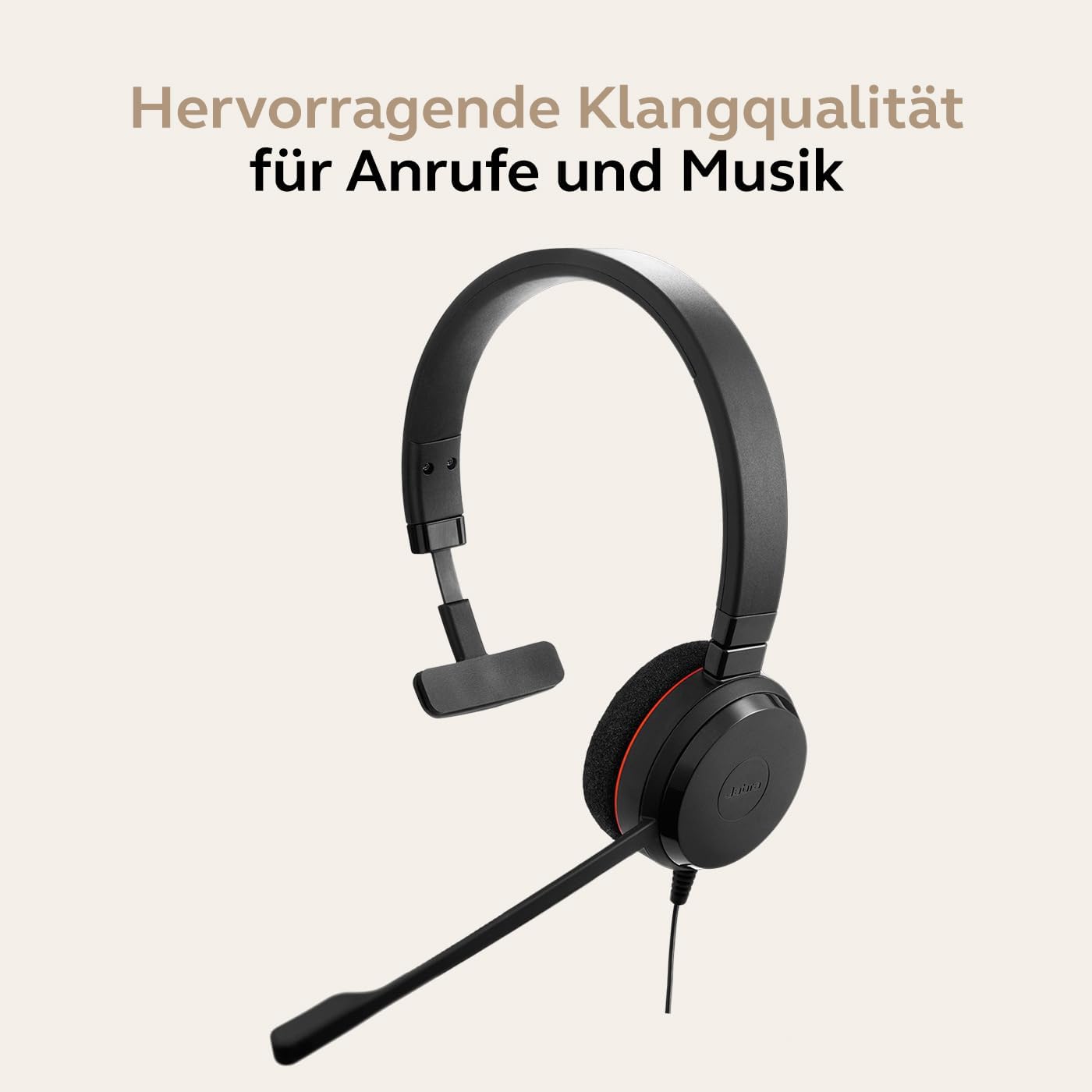Jabra Evolve 20 MS Mono USB-A Headset 4993-823-109