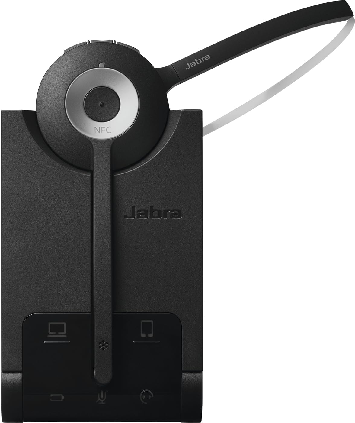 Jabra Pro 935 Mono MS – Professionelles Bluetooth-Headset für PC & Mobilgeräte (Dual-Konnektivität)