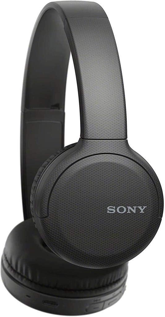 Sony WH-CH510 Kabellose Bluetooth On-Ear Kopfhörer – 35 Std. Akku, Headset-Funktion & USB-C - Schwarz