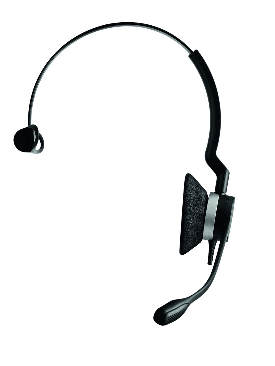 Jabra Biz 2300 Mono QD Quick Disconnect 2303-825-109 Schwarz