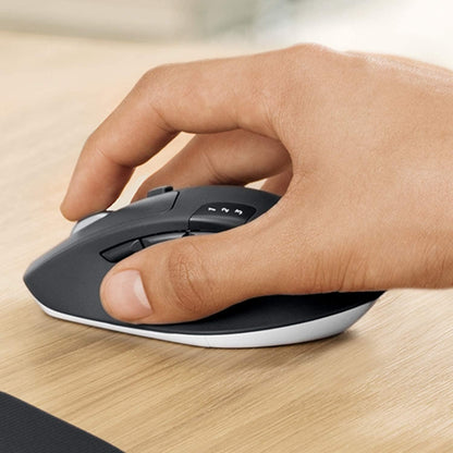 Logitech MK850 Performance Kabelloses Tastatur-Maus-Set, Bluetooth, 2.4 GHz Verbindung via USB-Empfänger, 24 bis 36-Monate Akkuleistung, Handballenauflage, Deutsches QWERTZ-Layout 920-008221, Schwarz