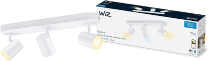 WIZ LED 3er Wand- und Deckenspot Deckenleuchte Wandleuchte Weiß 3x 5W