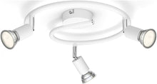 Philips LED Deckenstrahler Limbali – 3-flammiges Rondell in elegantem Weiß