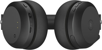 Jabra Evolve2 75 MS Stereo USB-A Headset mit Ladestation Link380a Schwarz 27599-989-990