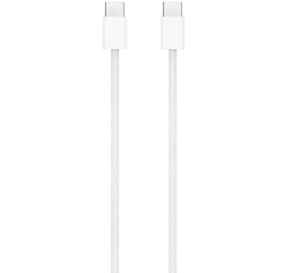 Apple 60W Ladekabel USB-C auf USB-C, gewebt, MQKJ3ZM/A, ab iPhone 15, iPad, iMac, MacBook, 1 Meter