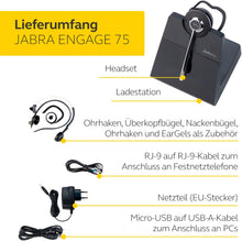Jabra Engage 75 Convertible mit Basisstation 9555-583-111