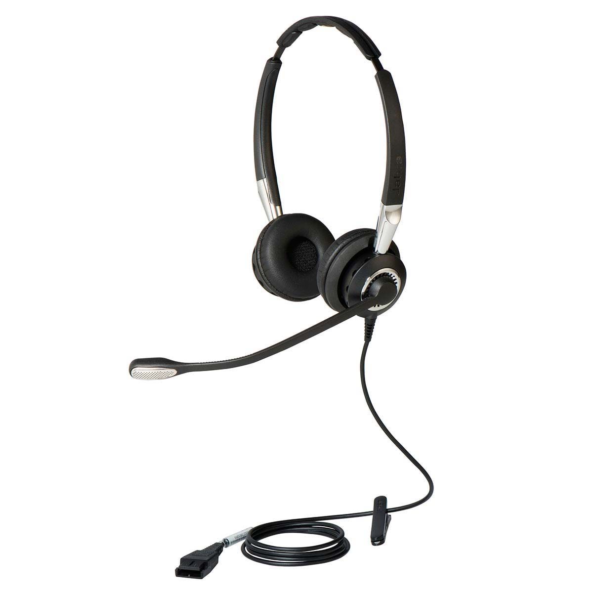 Jabra BIZ 2400 II Duo - Stereo Headset mit QD Anschluss 2409-820-204
