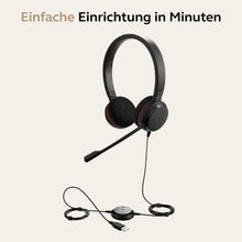 Jabra Evolve 20 MS Stereo USB-A Headset 4999-823-109